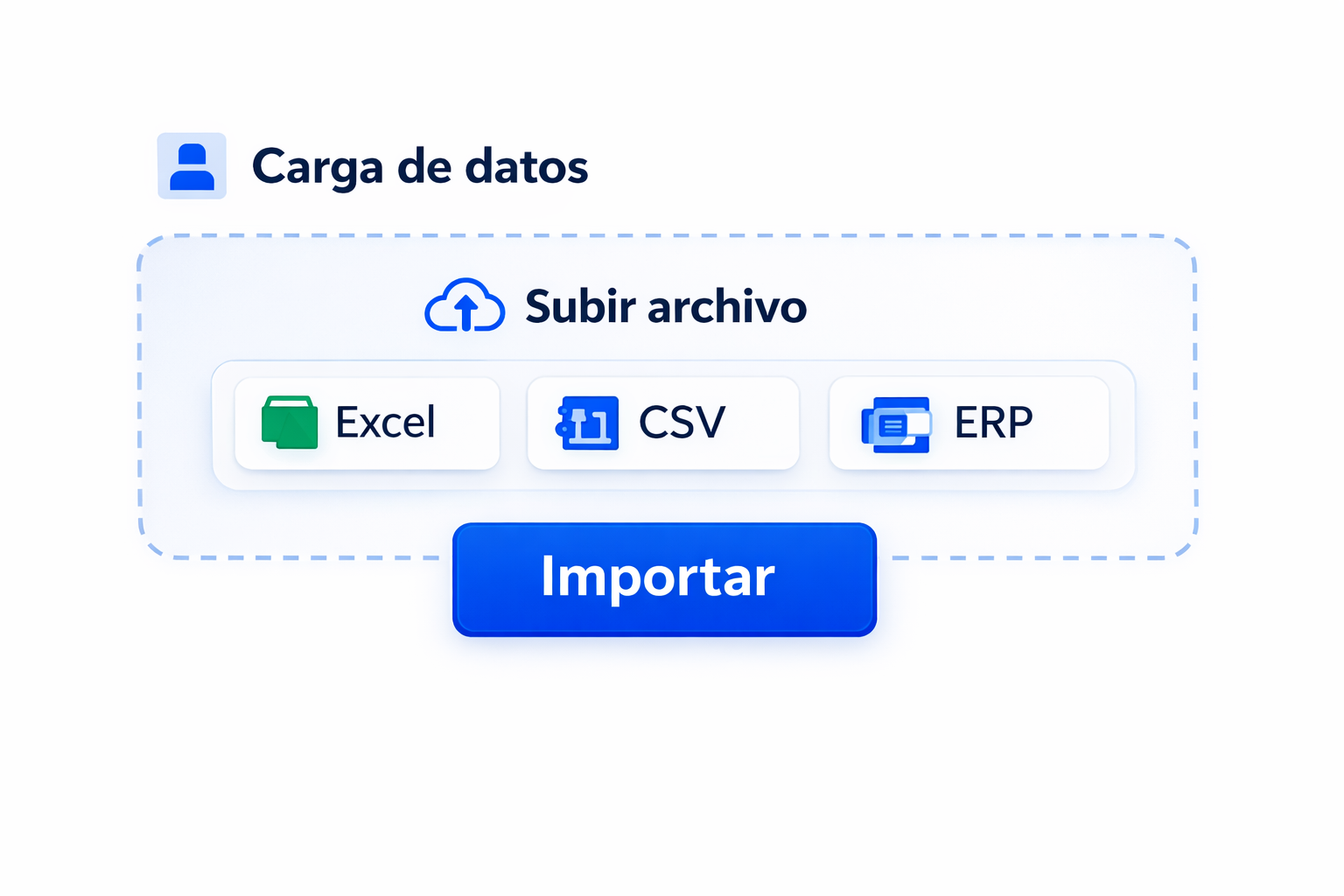 Carga de datos en Clarqia